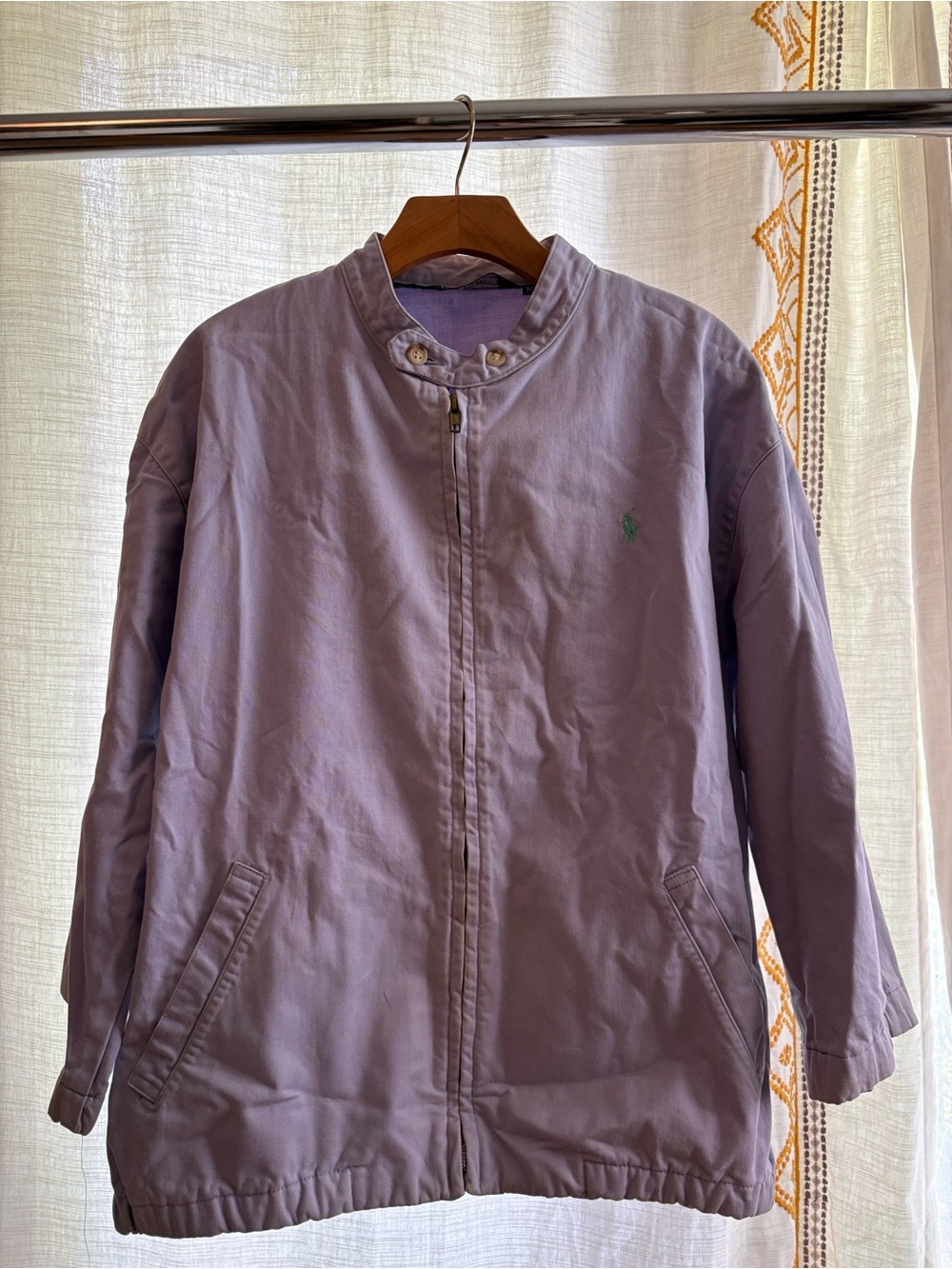 Polo by Ralph Lauren Lavender Zip Up Jacket